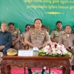 ពិធីប្រកាសចូលកាន់មុខតំណែង លោក ឃីន រស្មី ជាអភិបាលស្រុកត្បែងមានជ័យ ក្រោមអធិបតីភាព ឯកឧត្តម គីម រិទ្ធី អភិបាលខេត្តព្រះវិហារ នៅសាលប្រជុំសាលាស្រុកត្បែងមានជ័យ