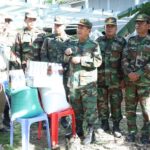 ឧត្តមសេនីយ៍ទោ សោម ស៊ុន ត្រួតពិនិត្យស្ថានភាពជីវភាពរស់នៅ និងសាងសង់ផ្ទះថ្មី អំណោយដ៏ថ្លៃថ្លារបស់សម្ដេចតេជោ ហ៊ុន សែន ជូនអតីតយុទ្ធជន នៅឃុំកំពង់គោ ស្រុកកំពង់ស្វាយ ខេត្តកំពង់ធំ ។